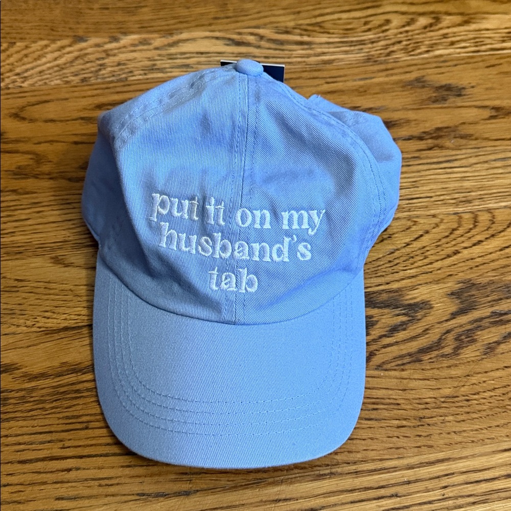 “Put it on my husband’s tab” David and Young Baseball Cap — NWT!